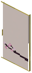 Bamboo Gray Paper Sliding Door