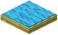 Light Blue Bamboo Cushion