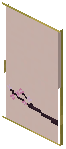 Bamboo Light Gray Paper Sliding Door