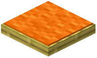 Orange Bamboo Cushion