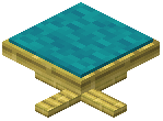Bamboo Plank Coffee Chair Cyan