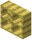 Bamboo Plank Four Grid Cabinet