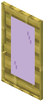 Bamboo Purple Glass Sliding Door