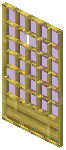 Bamboo Purple Grid Sliding Door