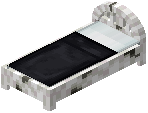 Birch Black Wood Bed