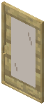 Birch Brown Glass Sliding Door