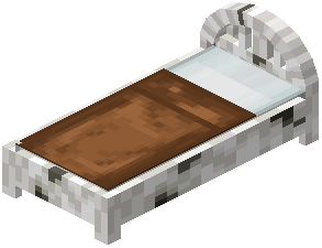 Birch Brown Wood Bed