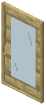 Birch Cyan Glass Sliding Door