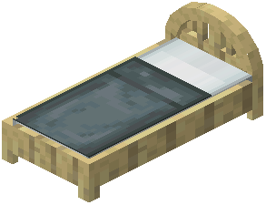Birch Gray Plank Bed