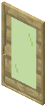 Birch Lime Glass Sliding Door