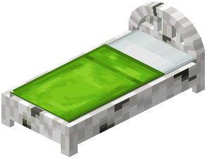 Birch Lime Wood Bed