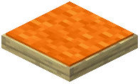 Orange Birch Cushion