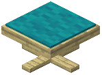 Birch Plank Coffee Chair Cyan