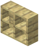 Birch Plank Four Grid Cabinet