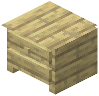 Birch Planks Bedside Cabinet