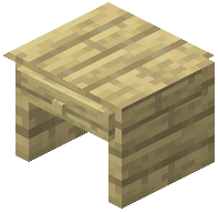 Birch Planks Desk Cabinet