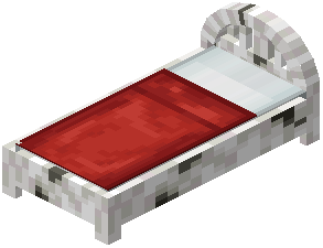 Birch Red Wood Bed