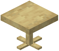 Birch Wood Coffee Table