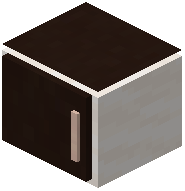 Black Kitchen Cabinet