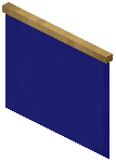Blue Wood Divider