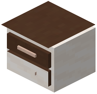 Brown Kitchen Counter Drawer