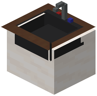 Brown Kitchen Sink