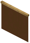 Brown Wood Divider