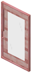 Cherry White Glass Sliding Door