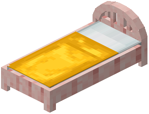 Cherry Yellow Plank Bed