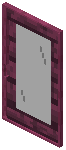 Crimson Black Glass Sliding Door