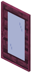 Crimson Blue Glass Sliding Door
