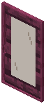 Crimson Brown Glass Sliding Door