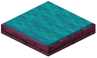 Cyan Crimson Cushion