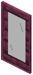 Crimson Gray Glass Sliding Door