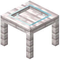 Pale Oak Plank Glass Table