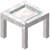 Pale Oak Wood Glass Table