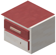 Pink Kitchen Counter Drawer