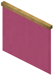 Pink Wood Divider