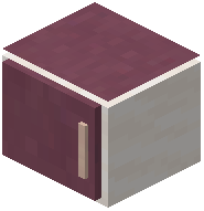 Purple Kitchen Cabinet