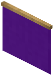 Purple Wood Divider