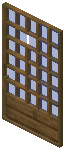 Spruce Blue Grid Sliding Door