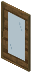 Spruce Cyan Glass Sliding Door