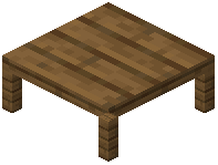 Spruce Plank End Table