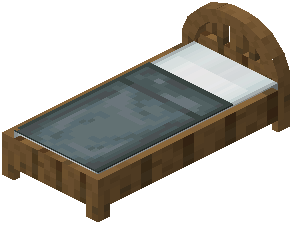 Spruce Gray Plank Bed