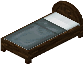 Spruce Gray Wood Bed
