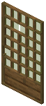 Spruce Green Grid Sliding Door