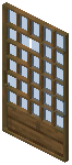 Spruce Light Blue Grid Sliding Door