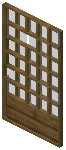 Spruce Light Gray Grid Sliding Door