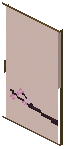 Spruce Light Gray Paper Sliding Door