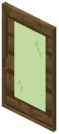 Spruce Lime Glass Sliding Door